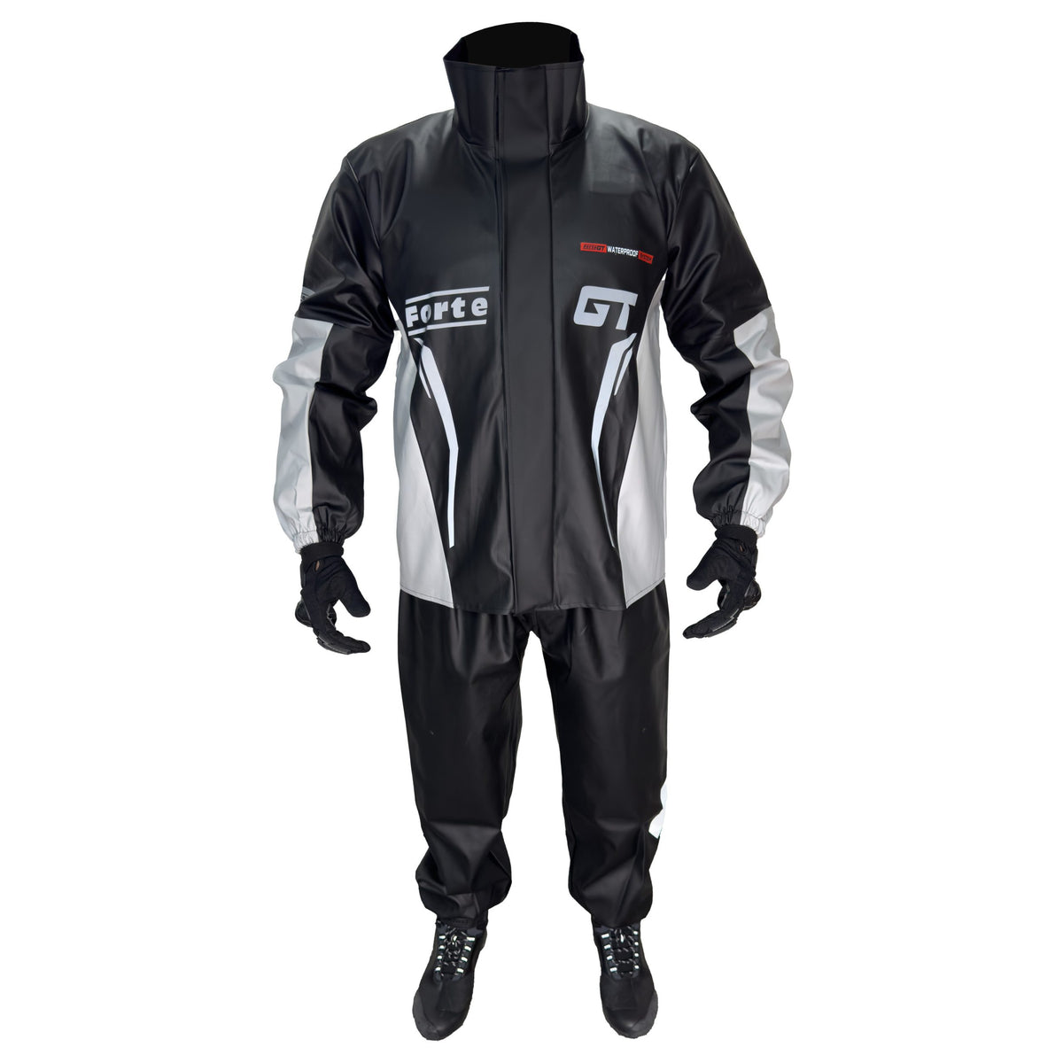 Forte GT 2001160 PVC Yağmurluk Takım Siyah Taş
