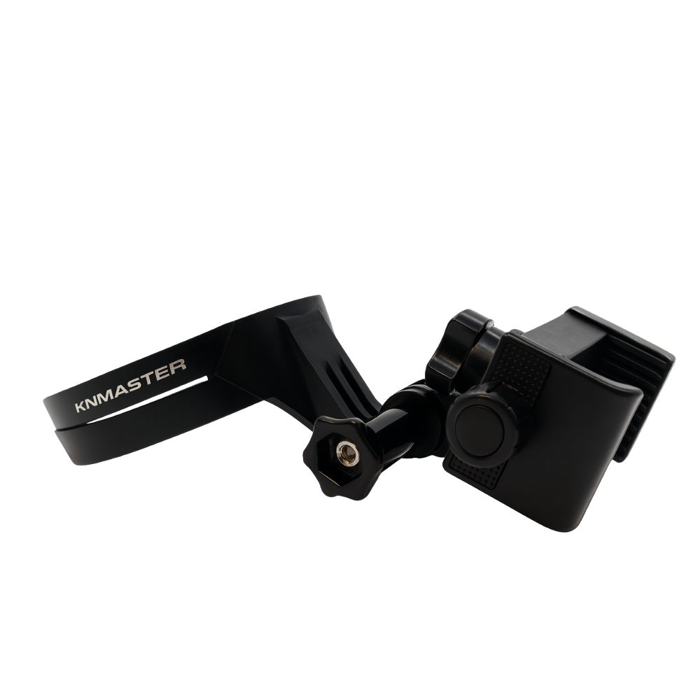 Knmaster HC-20 Motosiklet Kask Çene Yapıştırıcılı Telefon Ve Aksiyon Kamera Tutucu Full Set