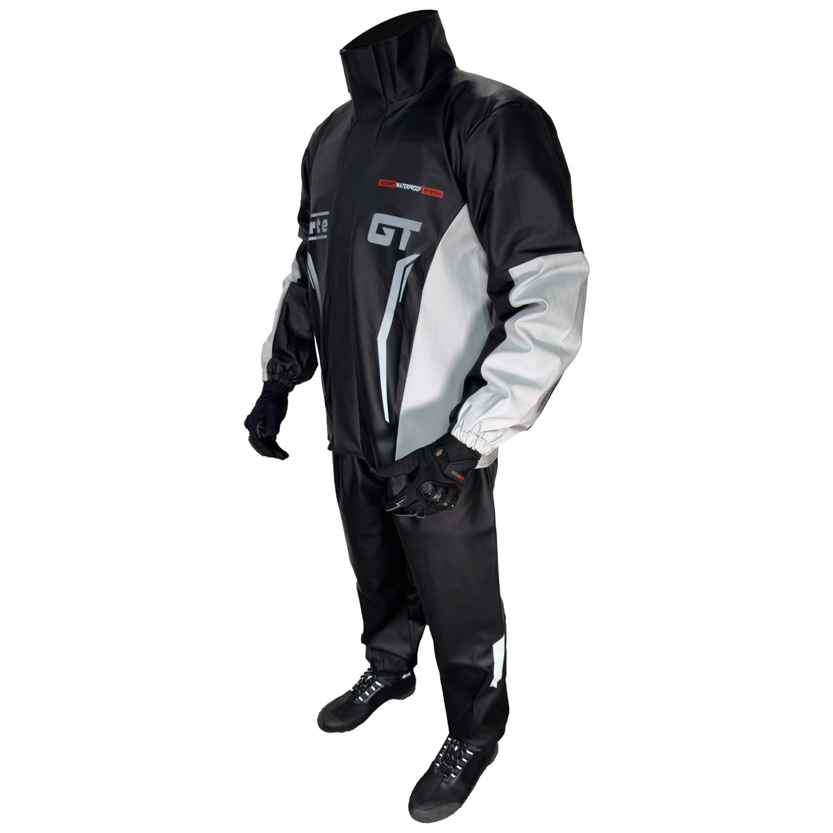 Forte GT 2001160 PVC Yağmurluk Takım Siyah Taş