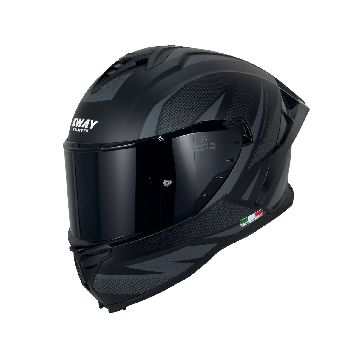SWAY 867 Kask ASPHALT Matt Black