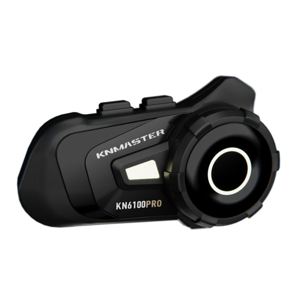 Knmaster KN6100 PRO Motosiklet Kask İnterkom Bluetooth Kulaklık Seti (43 mm Büyük Kulaklık)